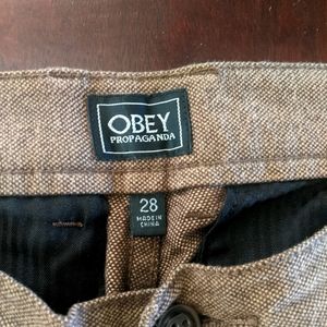 Obey Roll-up Chinos 28x32